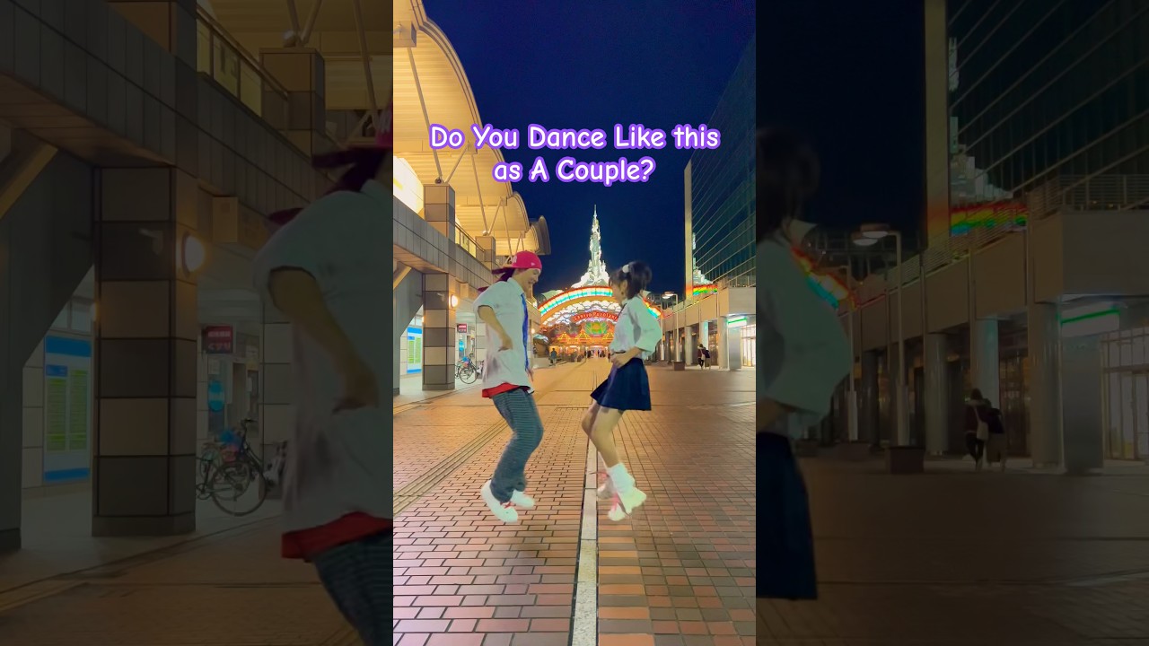 couple dance tiktok / Foot Shake Dance / Calabria / Enur feat. Natasja #カップルダンス #制服ダンス #shorts