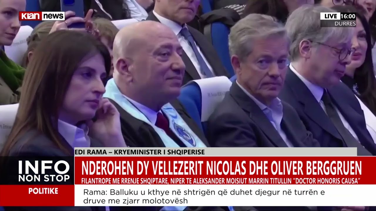 Nderohen dy nipërit e Aleksandër Moisiut, Rama: Trashëgimia më e fuqishme...