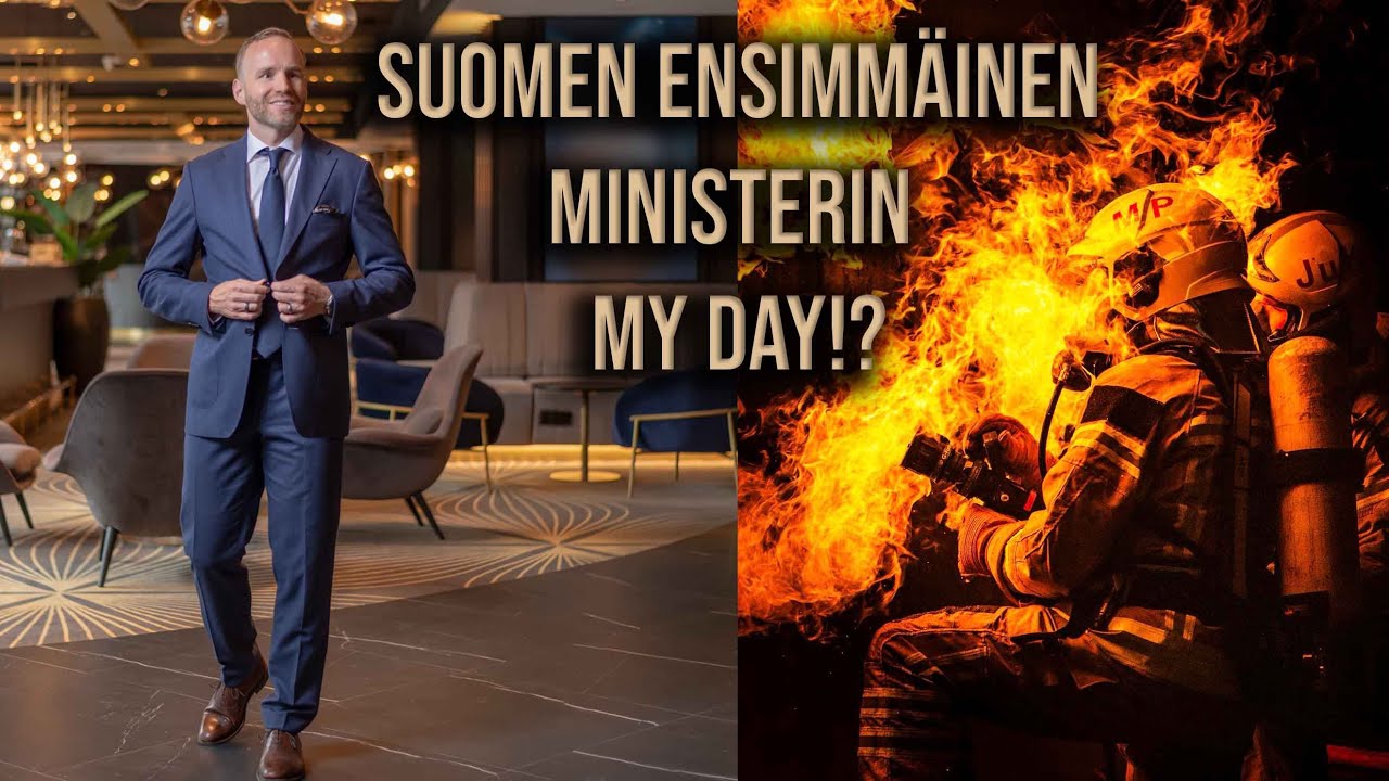 SUOMEN ENSIMMÄINEN ministerin MyDay!? - Kuumat paikat