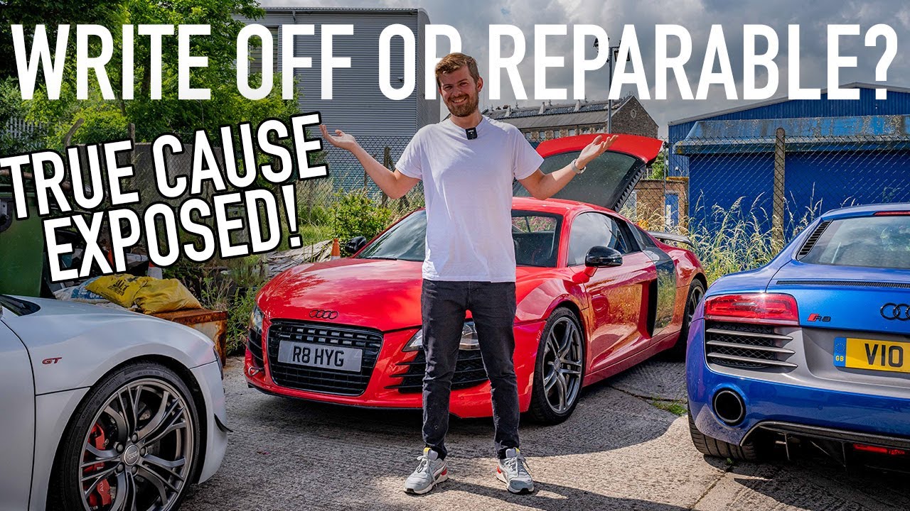 My Fire Damaged R8 - Write off or Reparable?