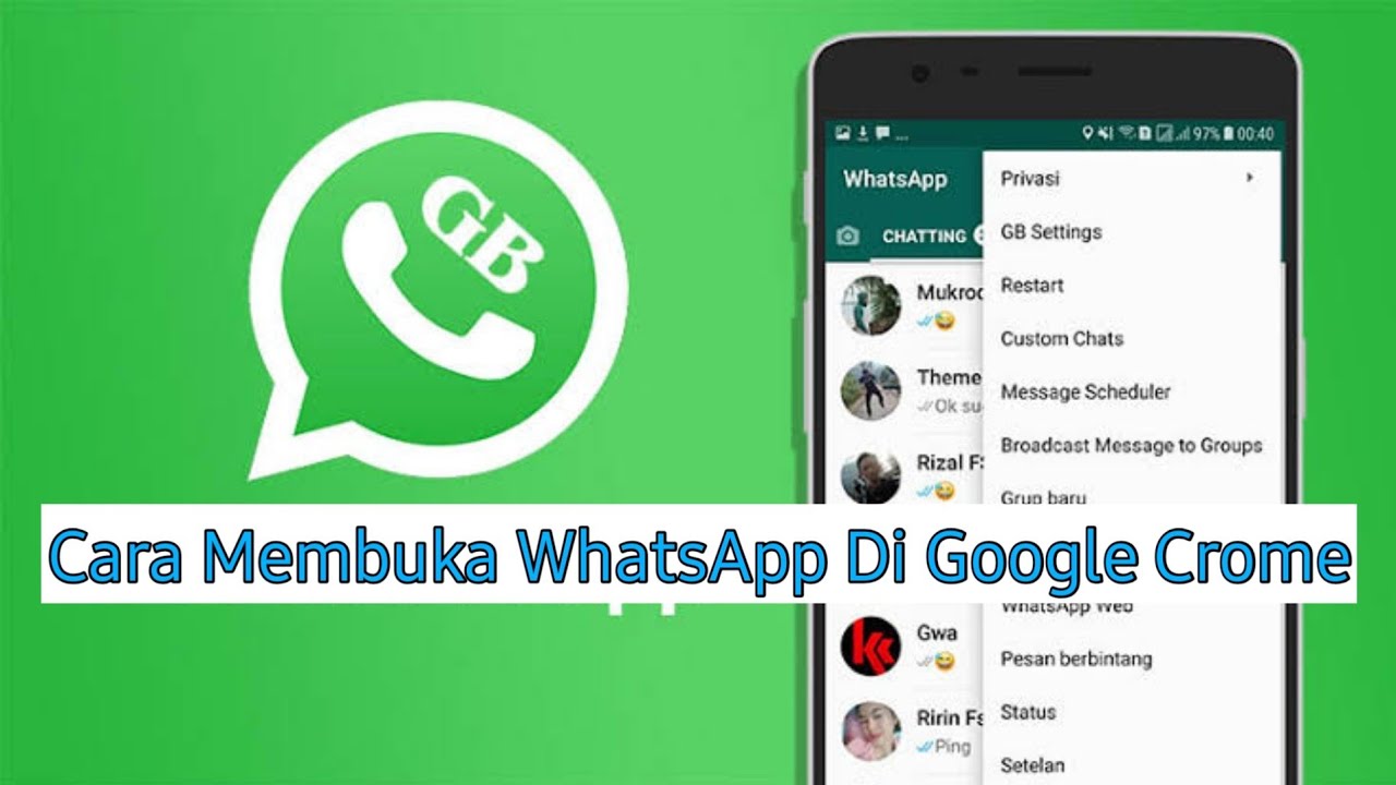 Cara Membuka WhatsApp di Google Crome