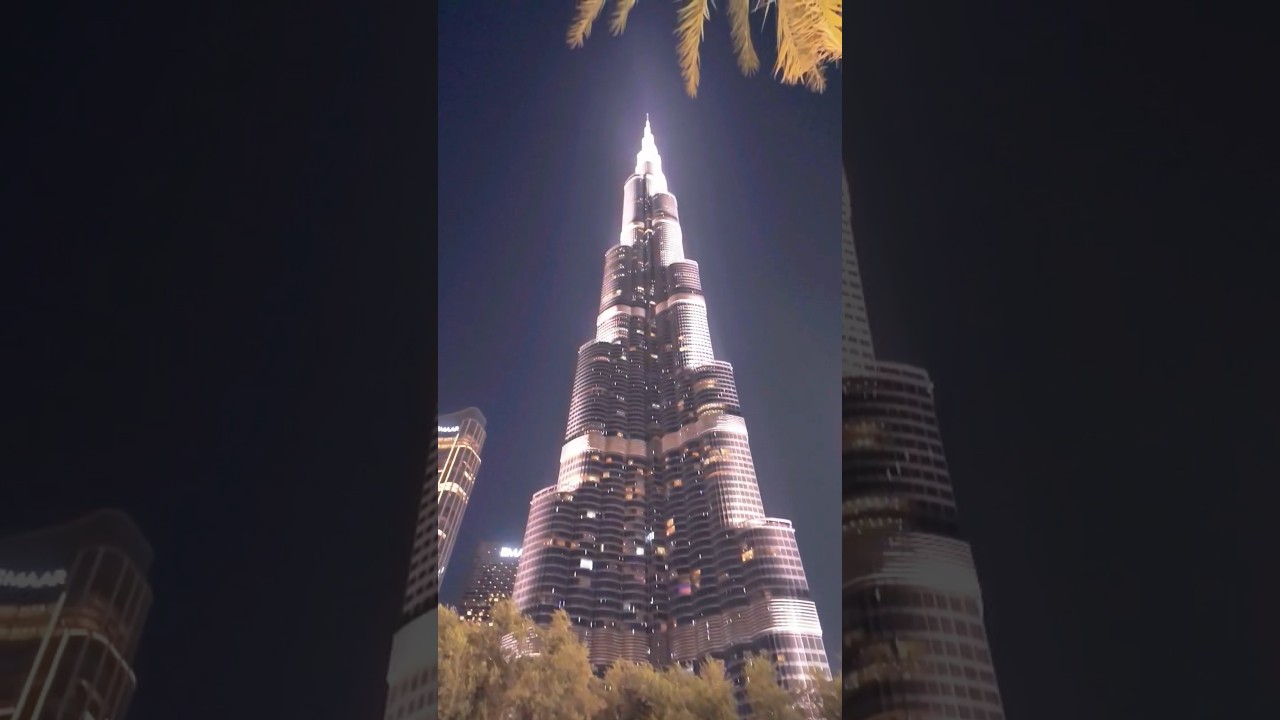 ✨ Burj Khalifa Nights | Dubai Mall Skyline 4K #dubai #travel #4k #viral #shorts #song #uae