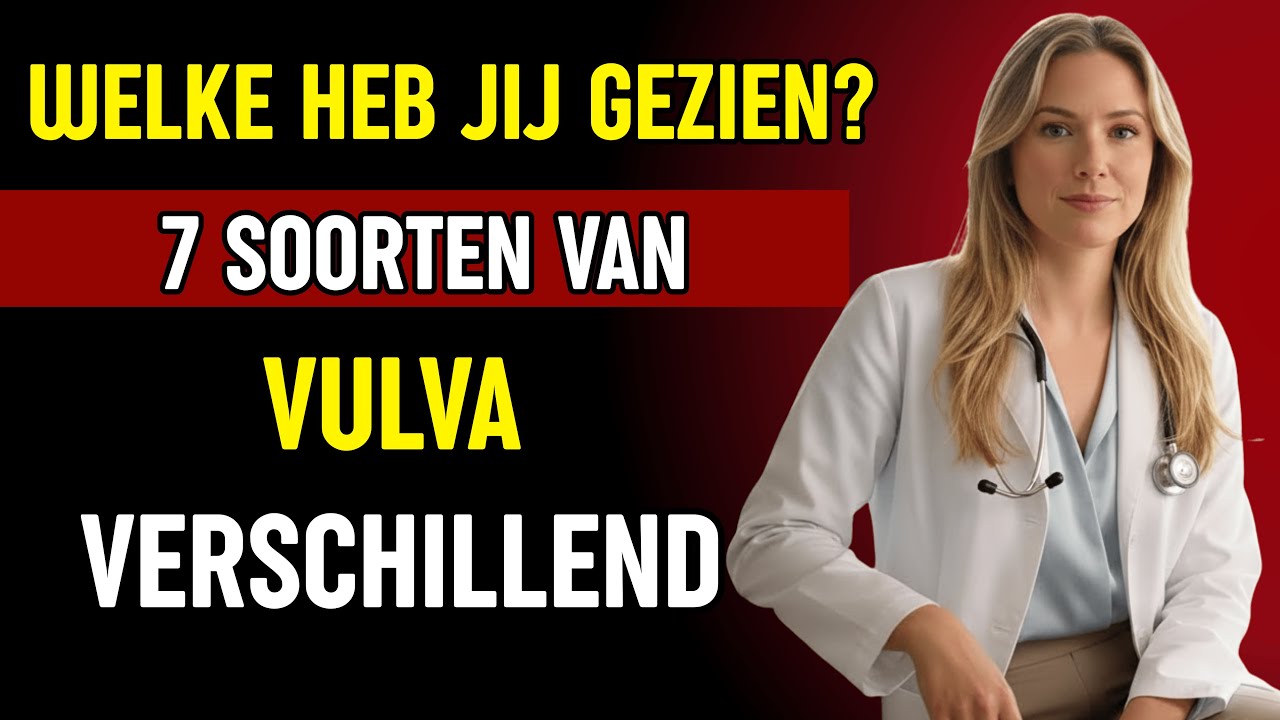 7 SOORTEN VULVA die je moet kennen - Dr. Maud legt uit!
