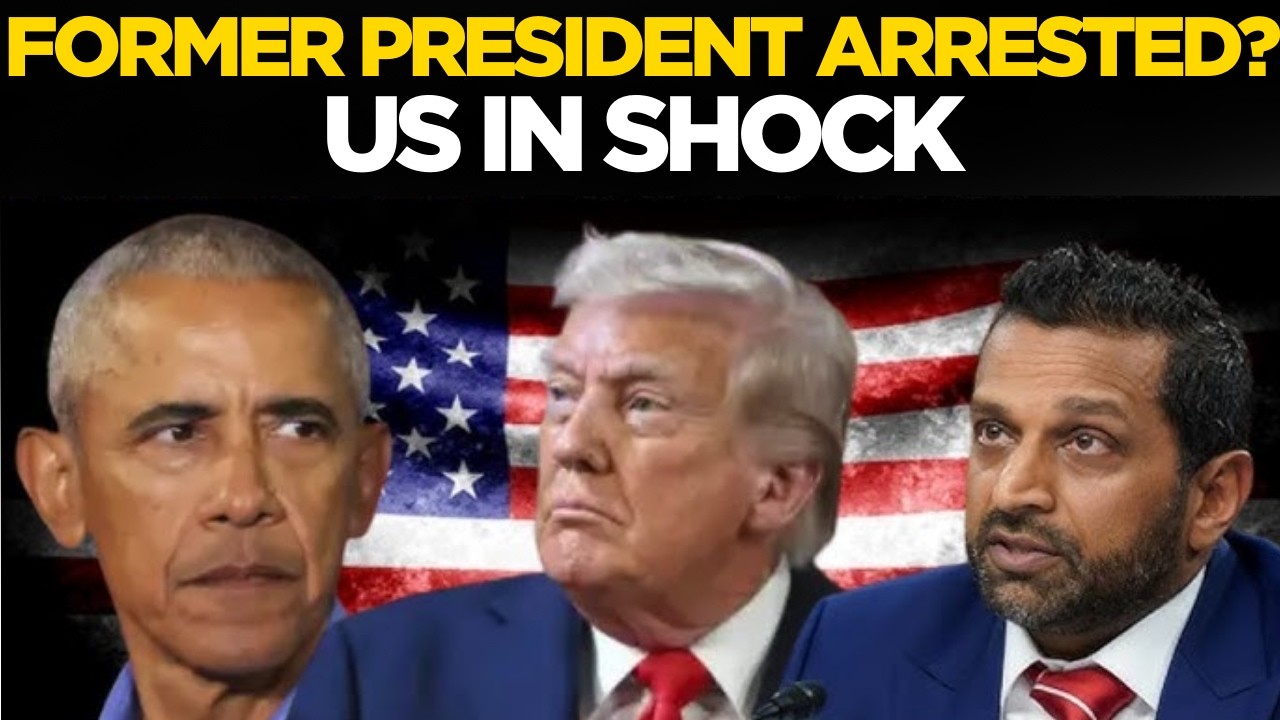 LIVE: Barack Obama's Big Arrest | US BREAKING News LIVE | Trump LIVE News | Trump Administration