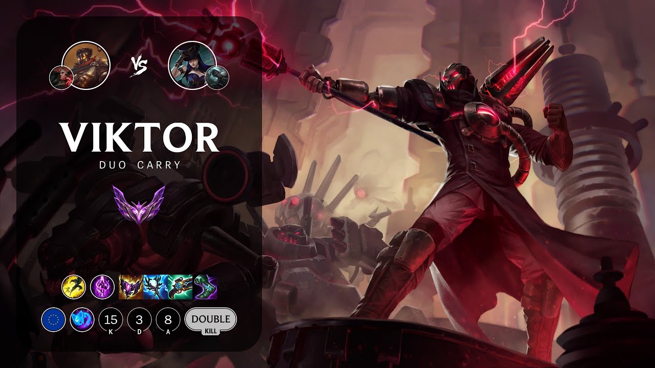 Viktor Carry vs Caitlyn - EUW Master Patch 14.1