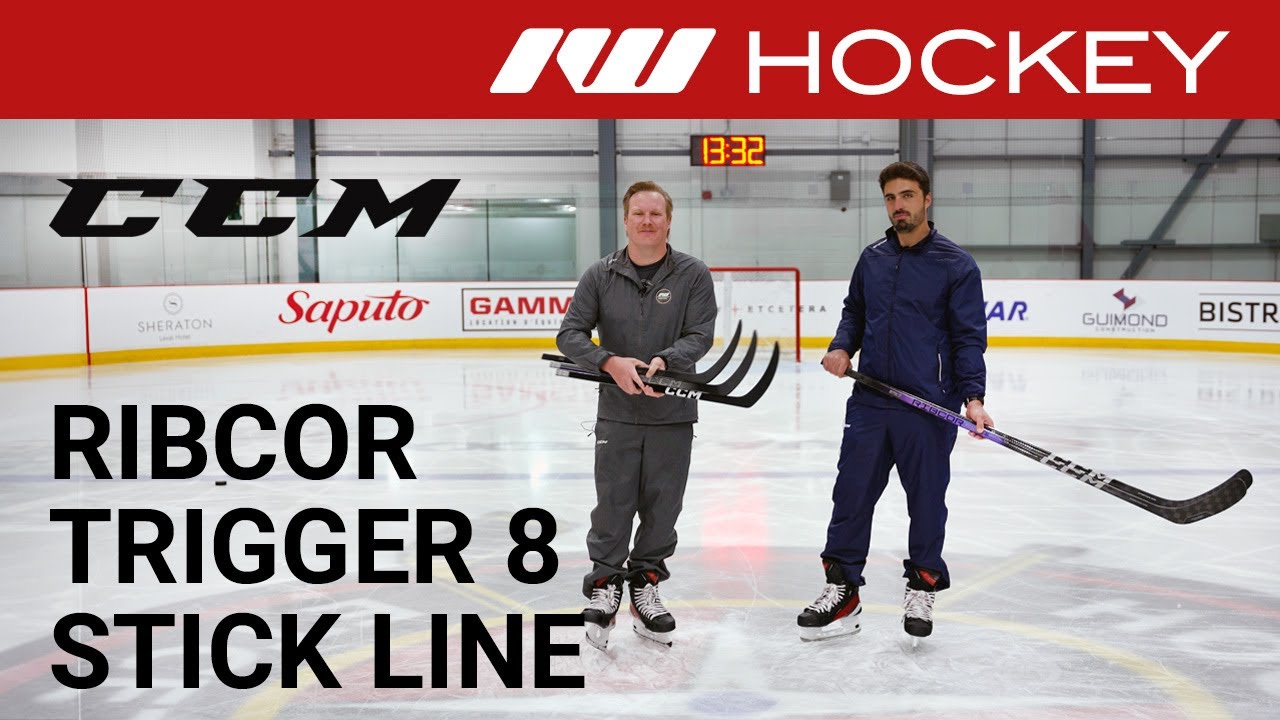 CCM RibCor Trigger 8 Pro Stick Line // On-Ice Insight