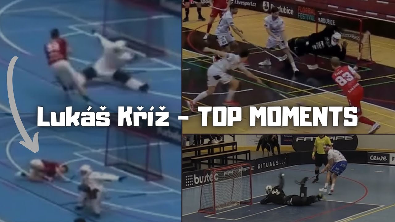 GLADIÁTOR a CHOBOTNICE v jednom! Lukáš Kříž - zákroky, oslavy, výhozy a skluzy
