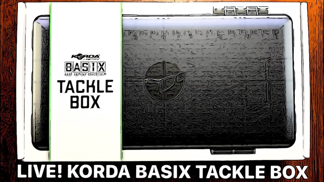 KORDA BASIX TACKLE BOX UNBOXING - MALEJ ALE ŠIKOVNEJ! SROVNÁNÍ S KORDA RIG SAFE A TACKLE SAFE LIVE!