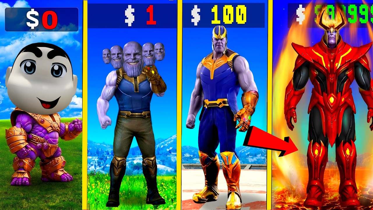 $1 THANOS to $1,000,000,000 in GTA 5