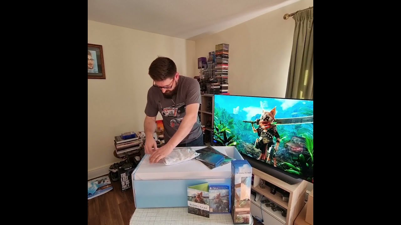 Biomutant PS4 Atomic edition unboxing