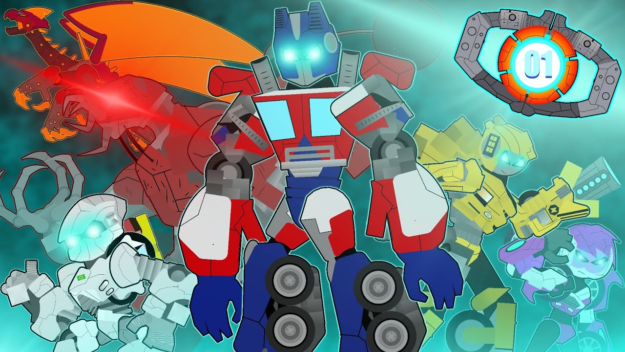Transformers Primal Episode 1 - PILOTO - /STICK NODES PRO/#transformers #animation #transformersone
