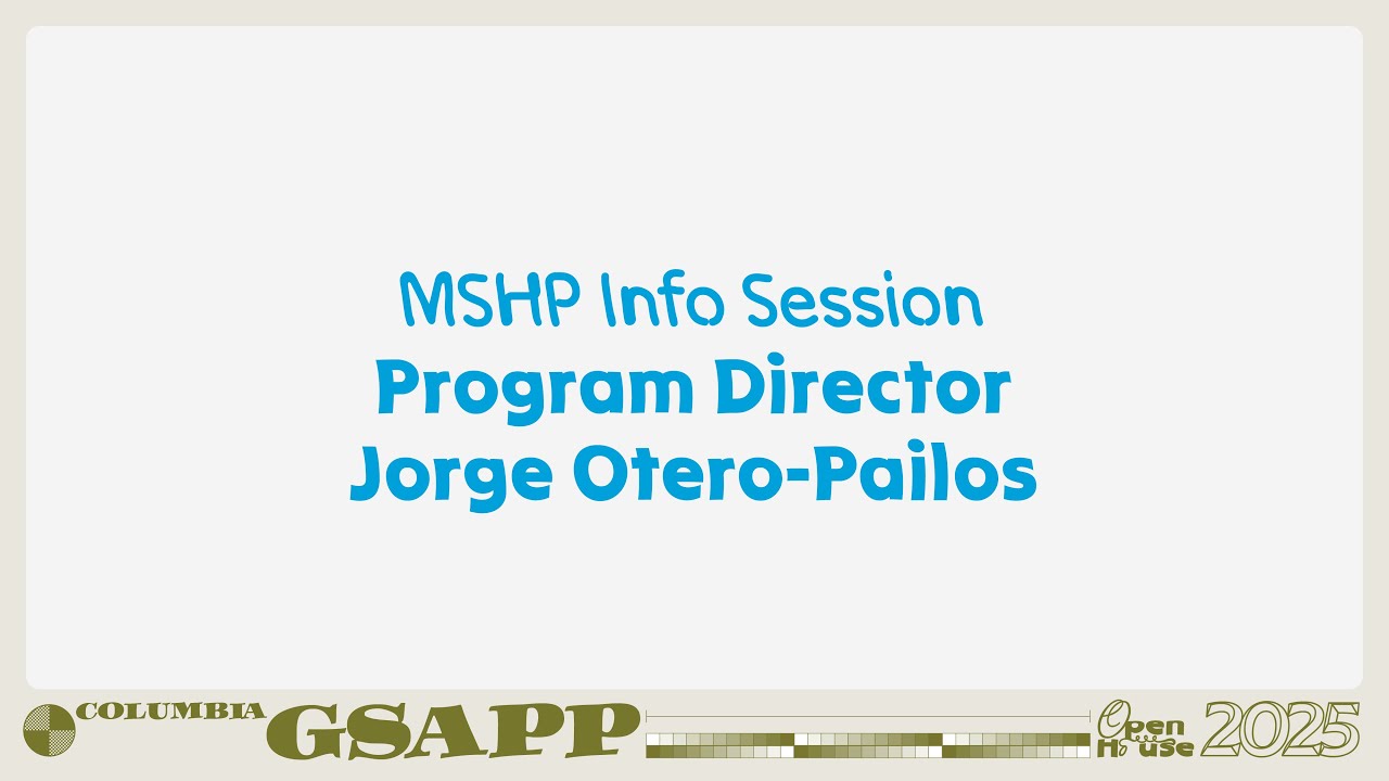 Spring 2025 Open House: Historic Preservation Info Session