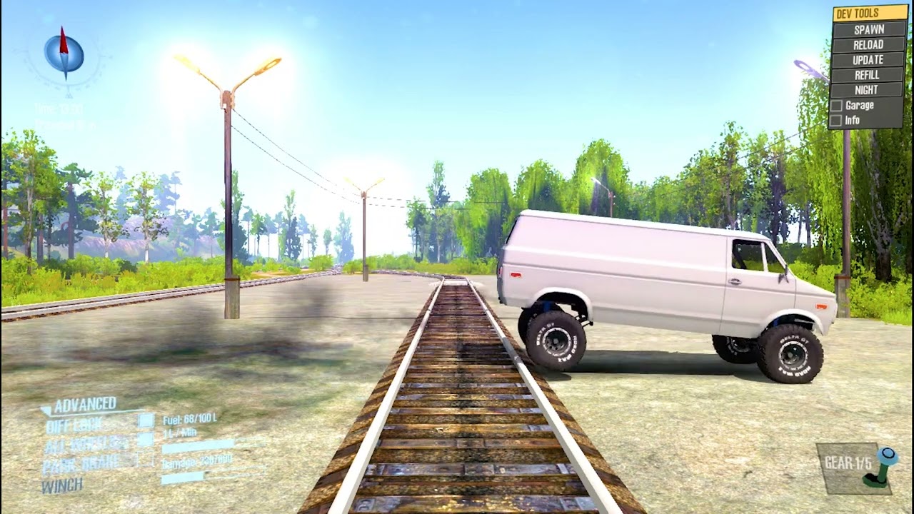 Spintires: Mudrunner Tractor Gameplay | Simulation Game | Game Daily #mudrunner #simulation #truck