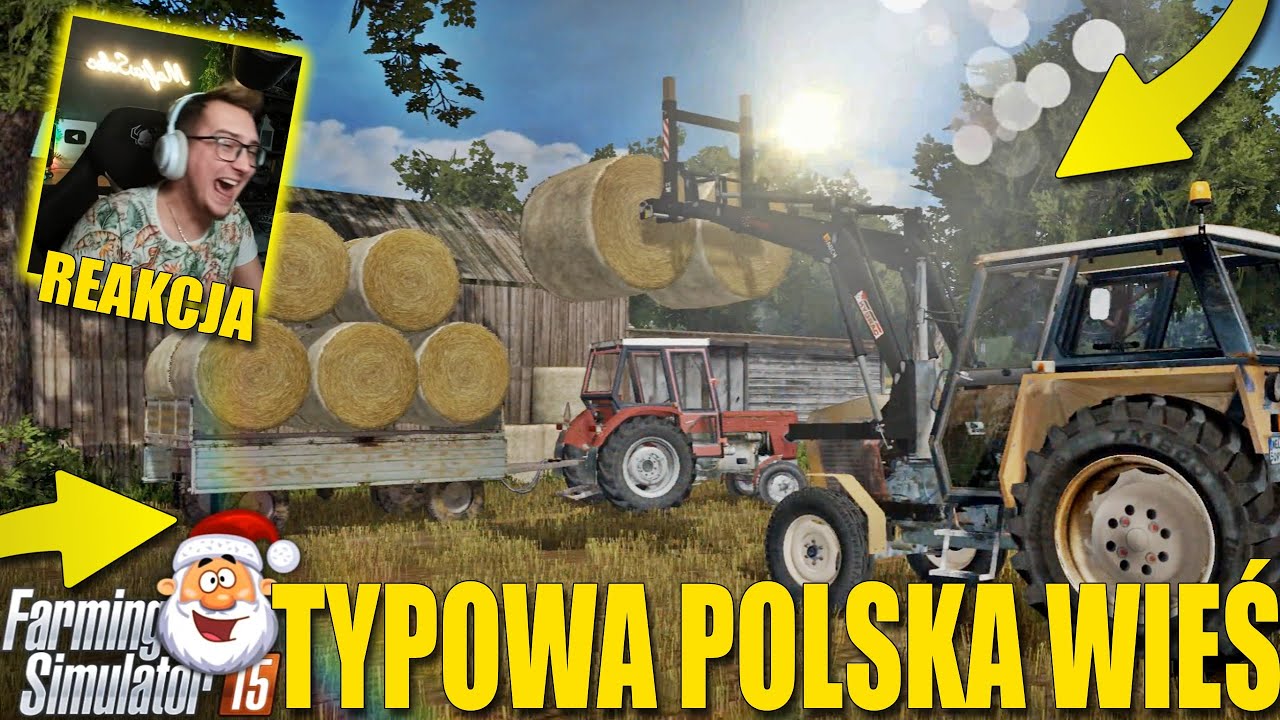 MAFIA SOLEC Ogląda FM TYPOWA POLSKA WIEŚ🤣 FS15 