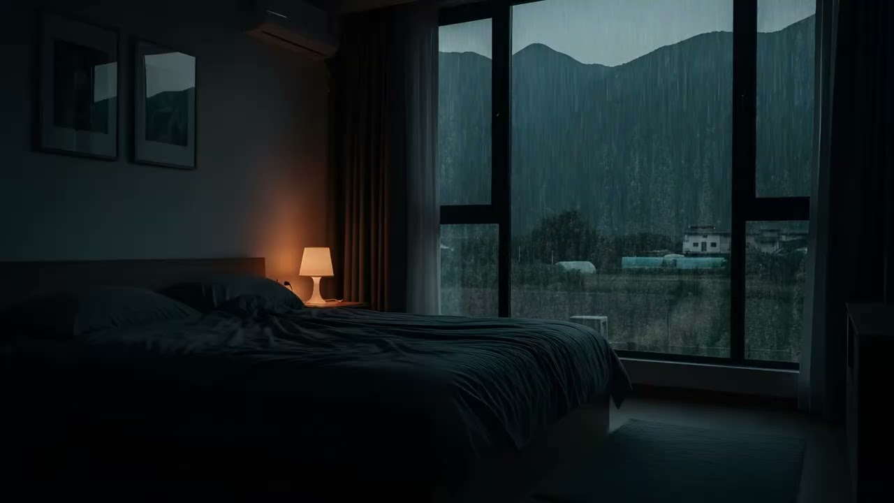 Rain Ambience for Deep Restorative Sleep & Relaxation | Calm Sounds to Ease Anxiety and Stress