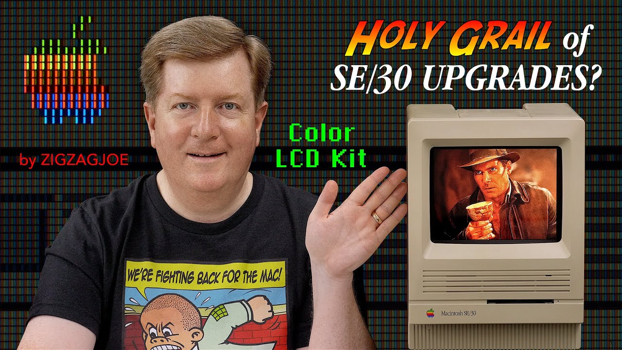 LCD Retrofit Kit for SE/30 — INTERNAL Color!