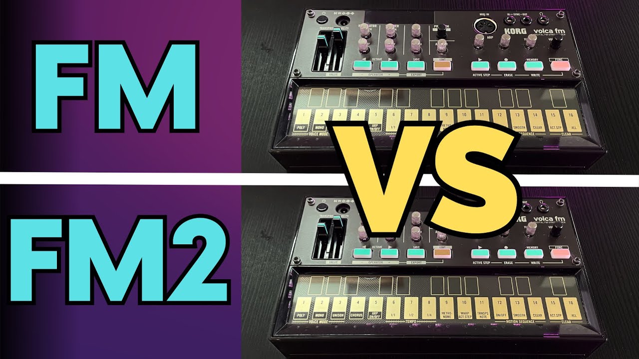 Volca FM vs FM2 - What&rsquo;s the difference?