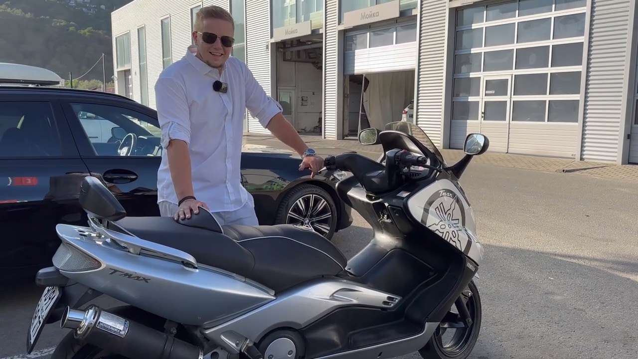Стиплин Рекомендует: обзор максискутера Yamaha T-max 500 (2002 г/в)