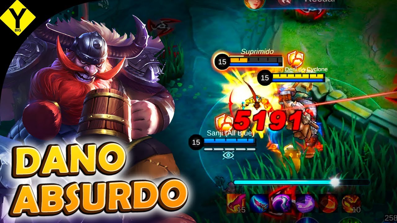 5000 DE DANO SÓ NA ULT | Mobile Legends: Bang Bang