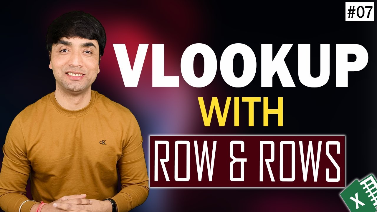 Vlookup to Get Complete Record | Row , Rows | Lookup Full Record