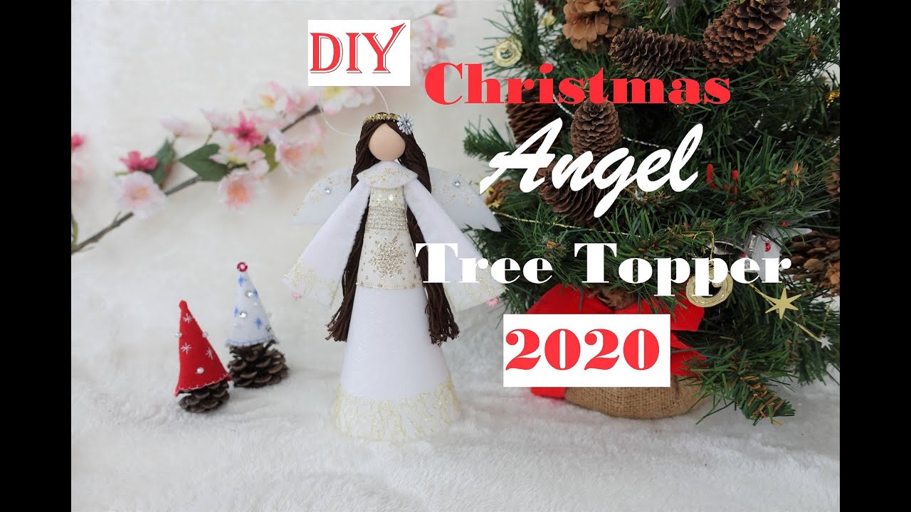 DIY Christmas Angel Topper 2020 | Angel Doll | Huong Harmon