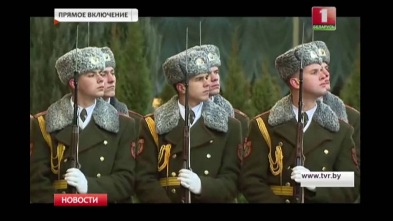 Anthems of Azerbaijan and Belarus - 2015 State Visit
