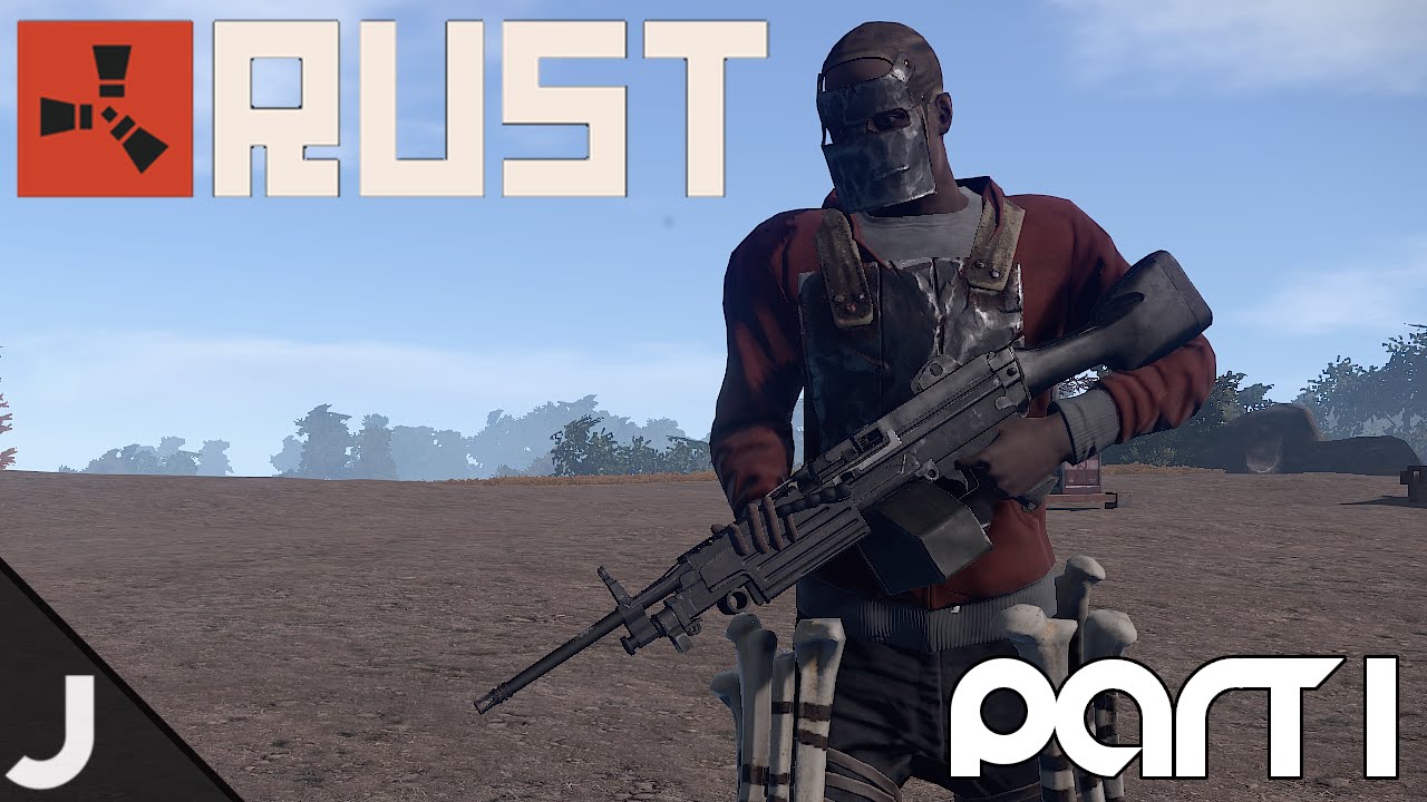 Rust Gameplay - Part 1 - Random Guy Saves Me!