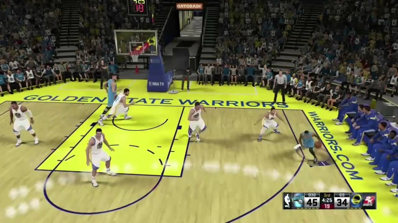 All Sapphire Squad NBA2K15 MyTeam vs Warriors in Domination