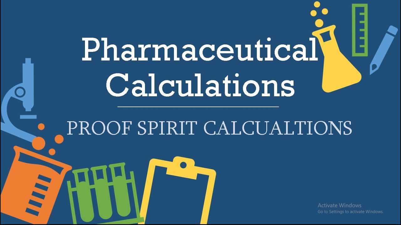 #Pharmaceutical #Calculations - #Proof #Spirit