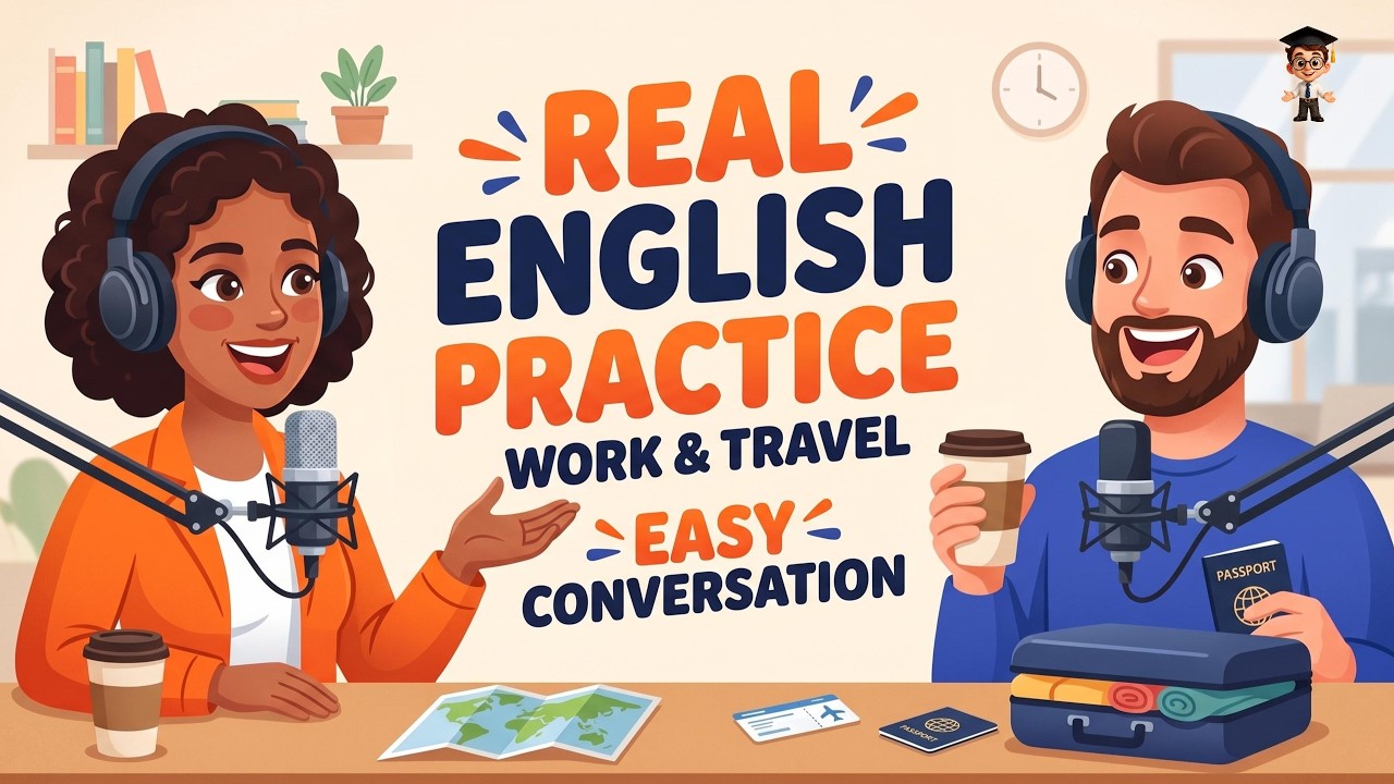 English Conversation Practice | An Office Problem & a Packing Disaster 😄 | English Podcast