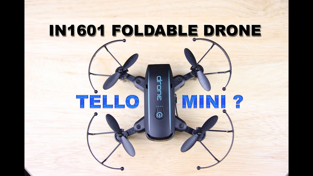 IN1601 Foldable Camera Drone - Is this a TELLO Mini?