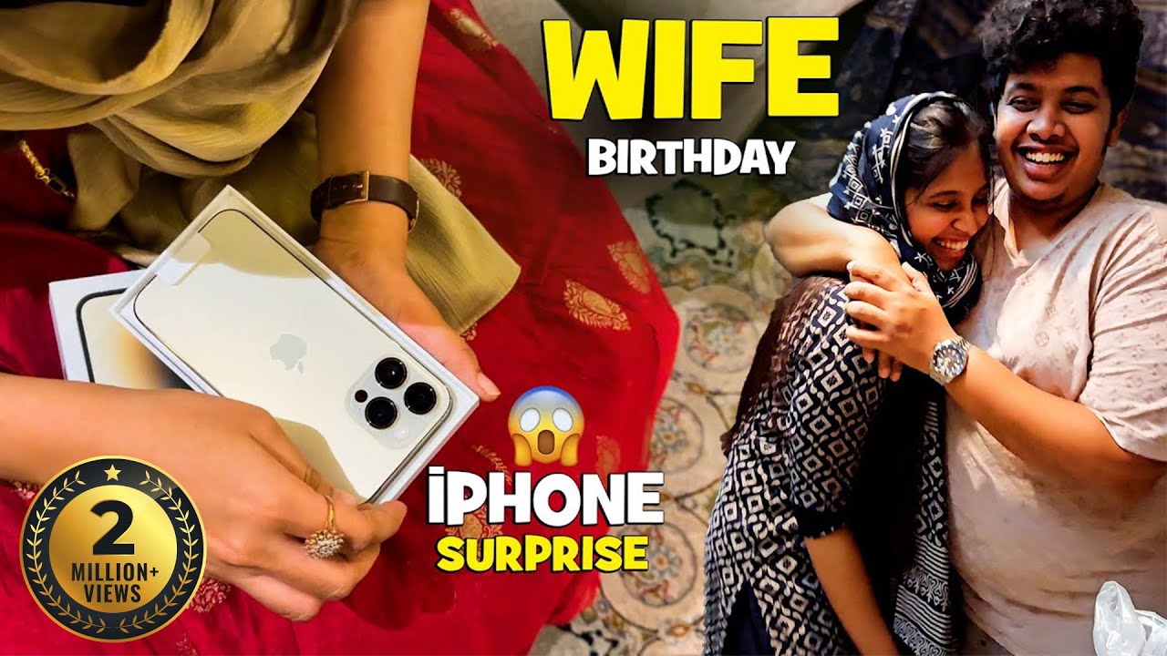 MY Surprise For Wife's Birthday 🎂 - Irfan's View