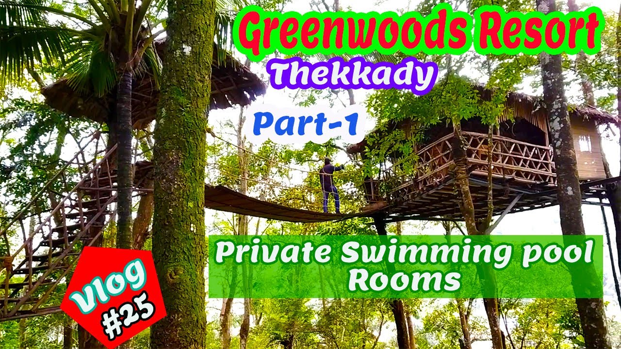 Vlog#25: Private Swimming Pool Room | Greenwoods Resort | Thekkady