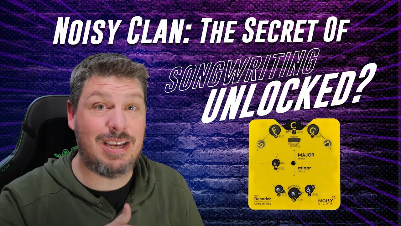 Noisy Clan Decoder и шпаргалки для гитары: квинтовый круг для легкого написания песен!