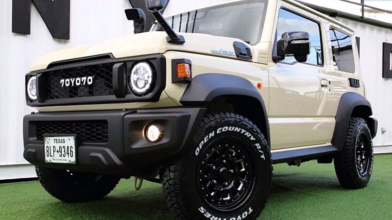 Полное преображение Suzuki Jimny: встречайте мини-версию Land Cruiser 70 Series.