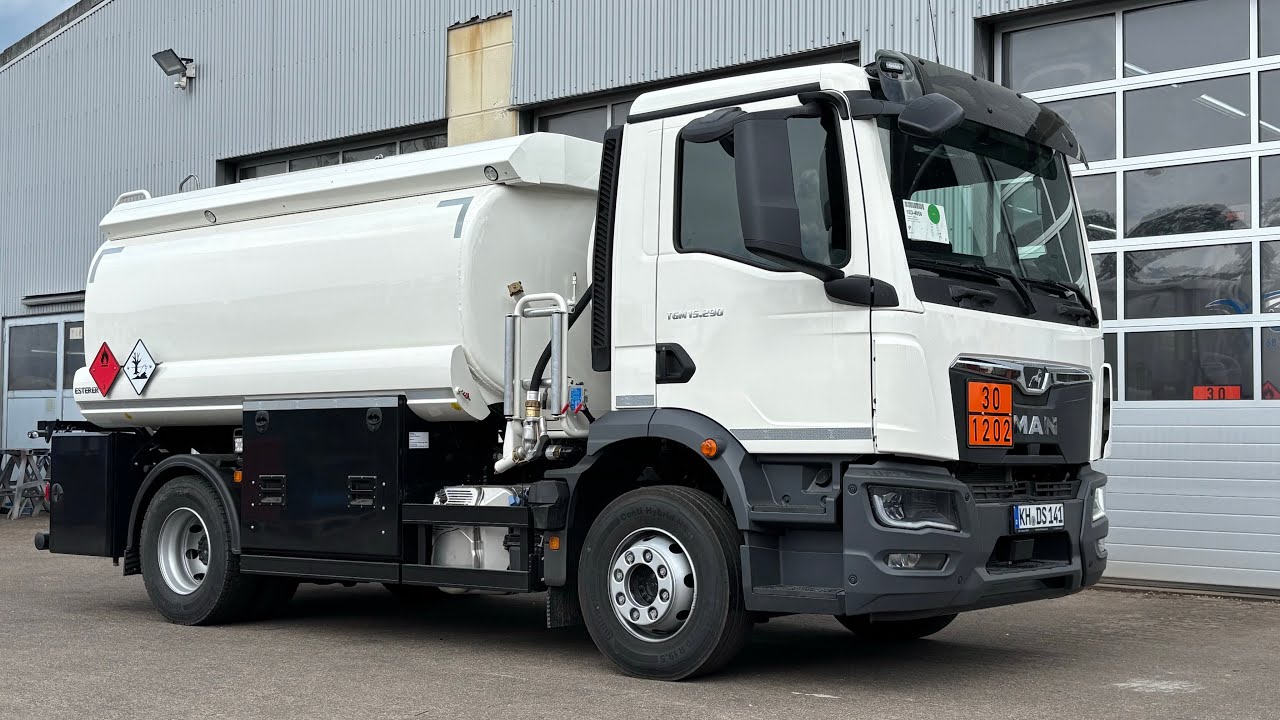 MAN TGM 15.290 Tankfahrzeug Esterer #truck #oel #esterer