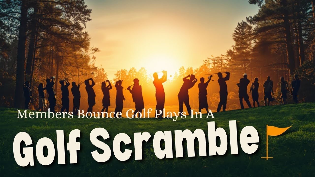 Fun Times on the Course: Ben and Matty Play in a Golf Scramble