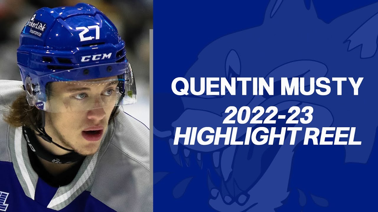 Quentin Musty (Sudbury Wolves) - 2022-23 OHL Highlights