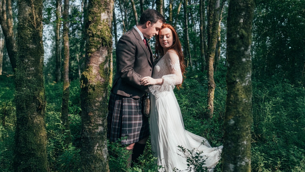 Isla & Rowan’s elopement in Scotland.