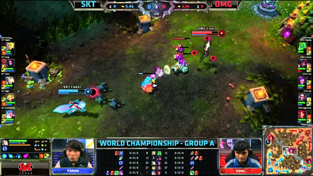 SKT T1 vs OMG | SK Telecom T1 vs OMG Worlds 2013 Day 6 Group A | Season 3 championship S3 D6G11
