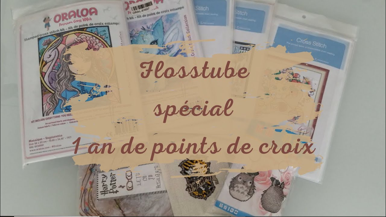 Flosstube spécial 1 an de point de croix