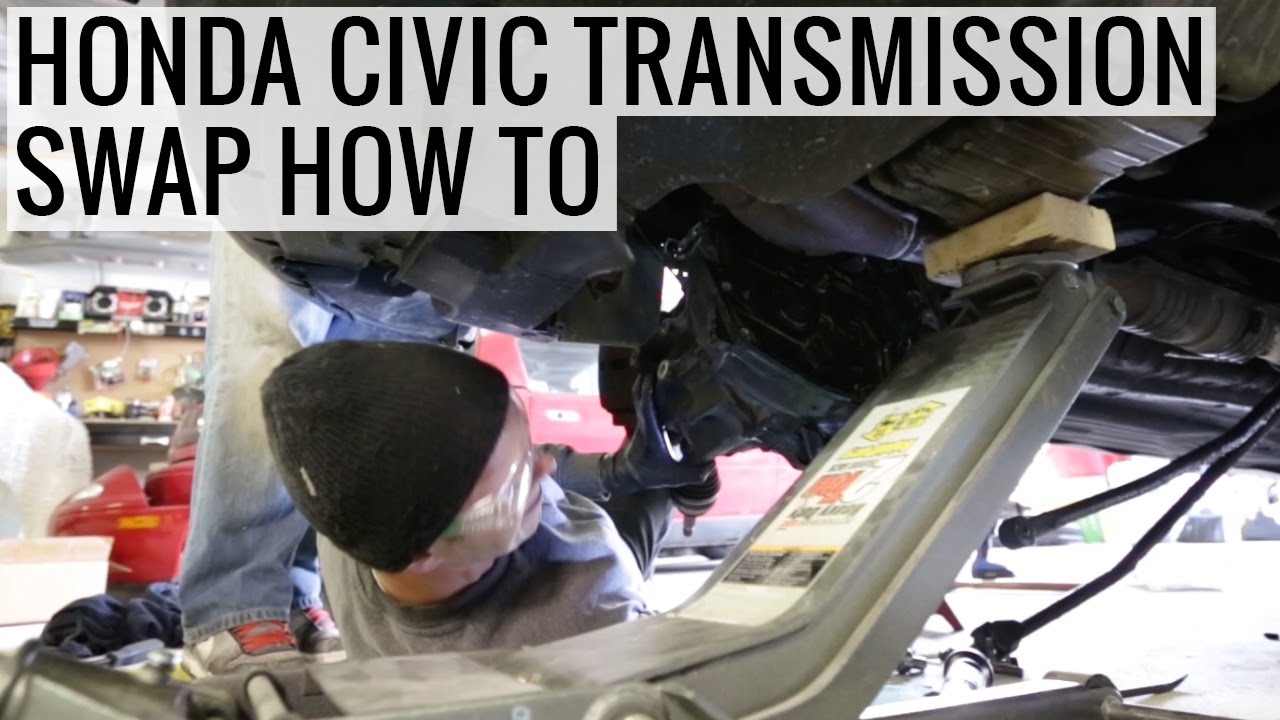 How To Swap A Honda Civic Transmission in 2 Hours