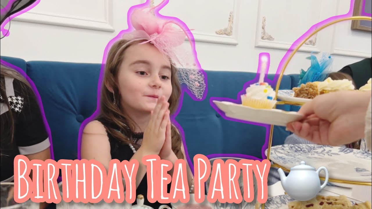 Birthday Party Tea Time 🫖 | Playtime for #kids #toddlers | ‪@busydayadventures‬ ‪@toodlestearoom