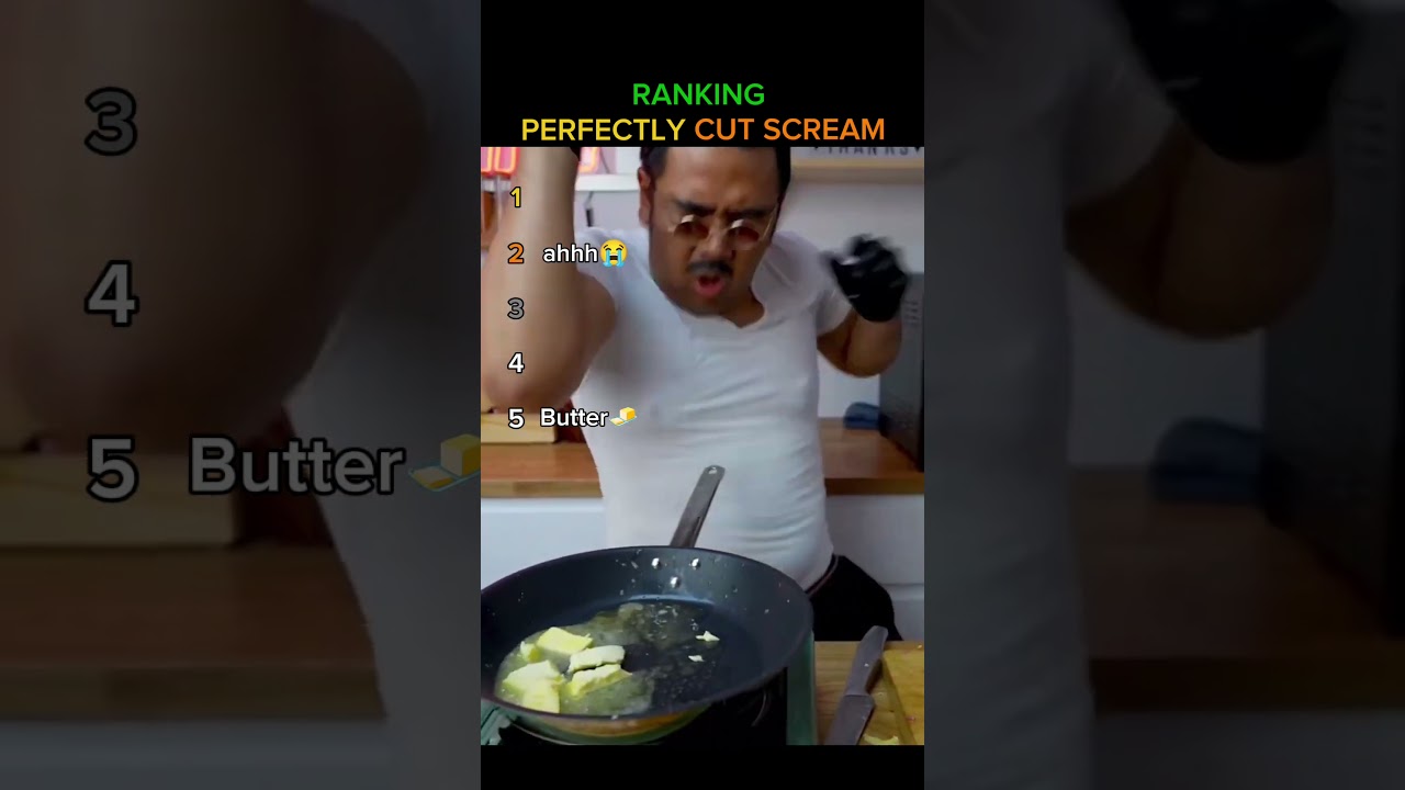 Ranking The Funniest Perfectly Cut Screams 😂 #shorts