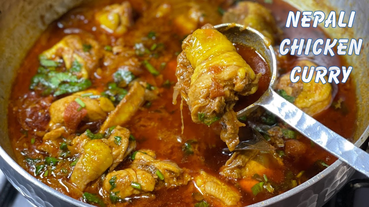 नयाँ तरीकामा चिकन  ग्रेभी || Super Tasty Nepali Chicken Curry