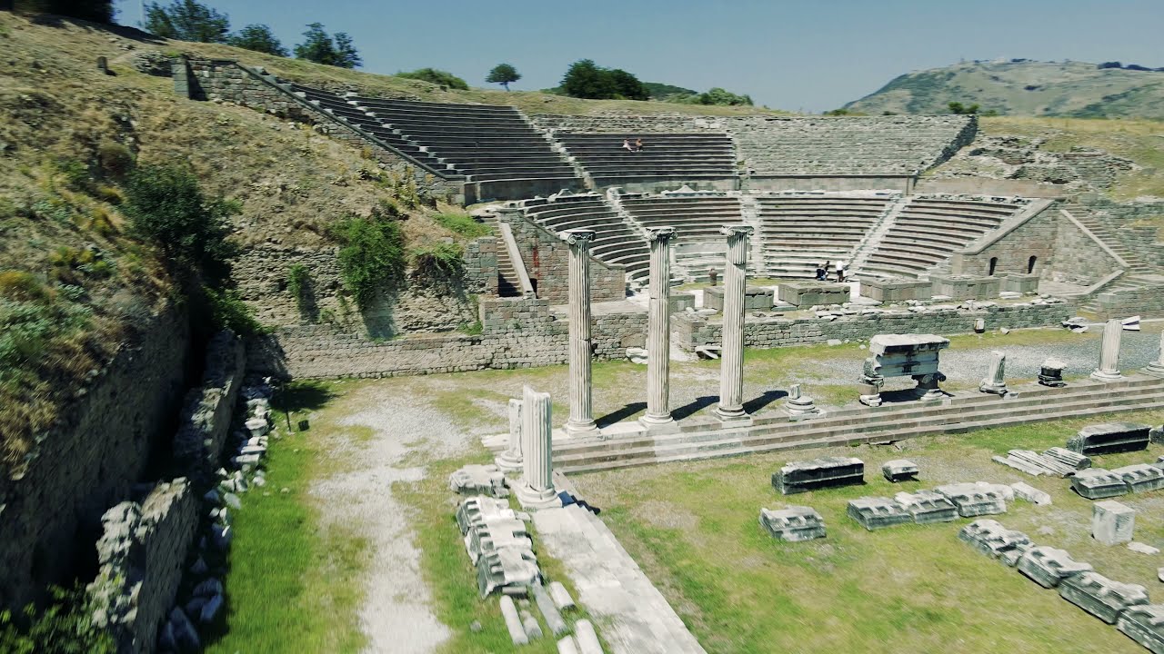 PERGAMON ASKLEPIEION I BERGAMA ASKLEPİON | DJI MAVIC AIR 2