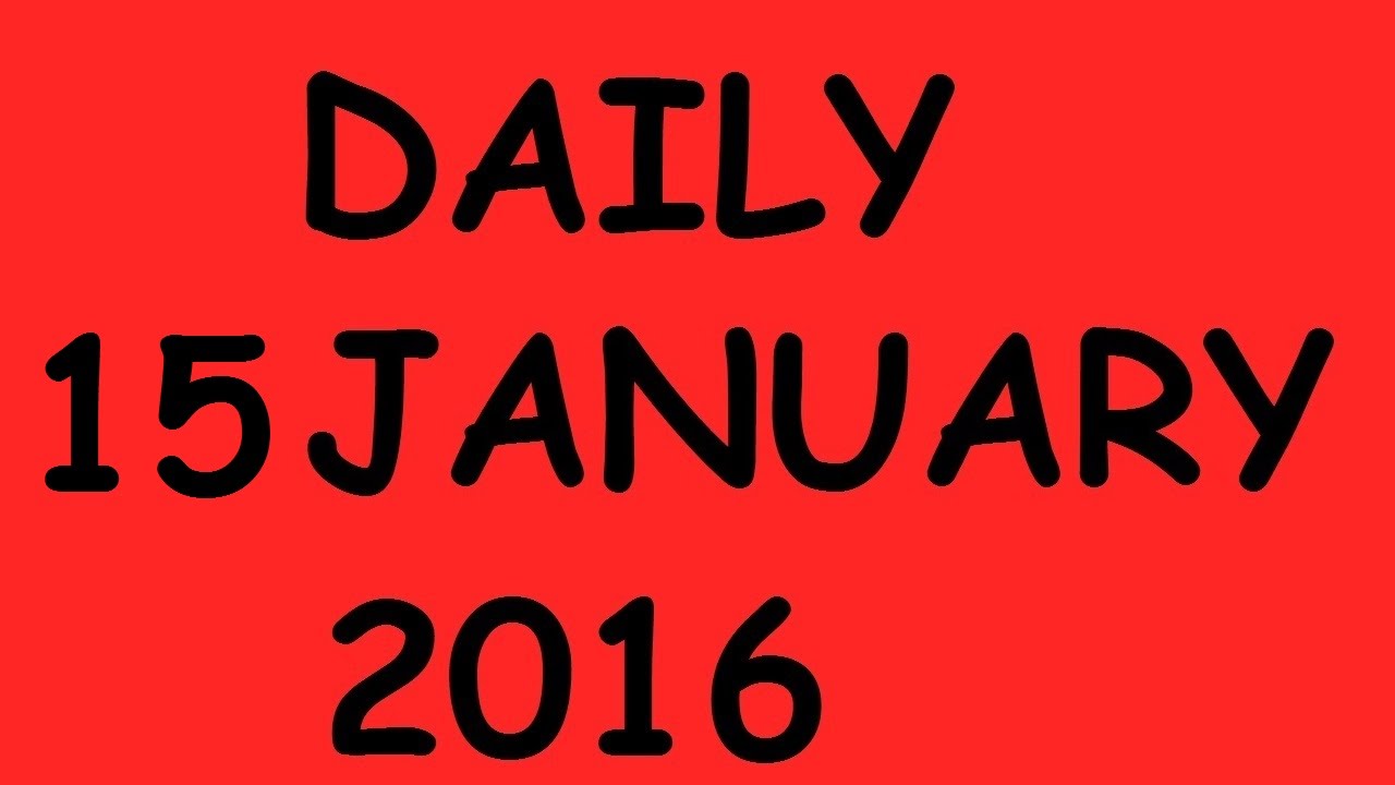 Daily Tarot Reading for 15 January 2016