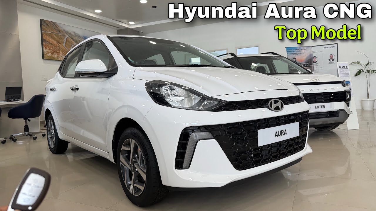Aura cng top model 2025 | Price & Features | Aura sx cng 2025 | The Autoworld