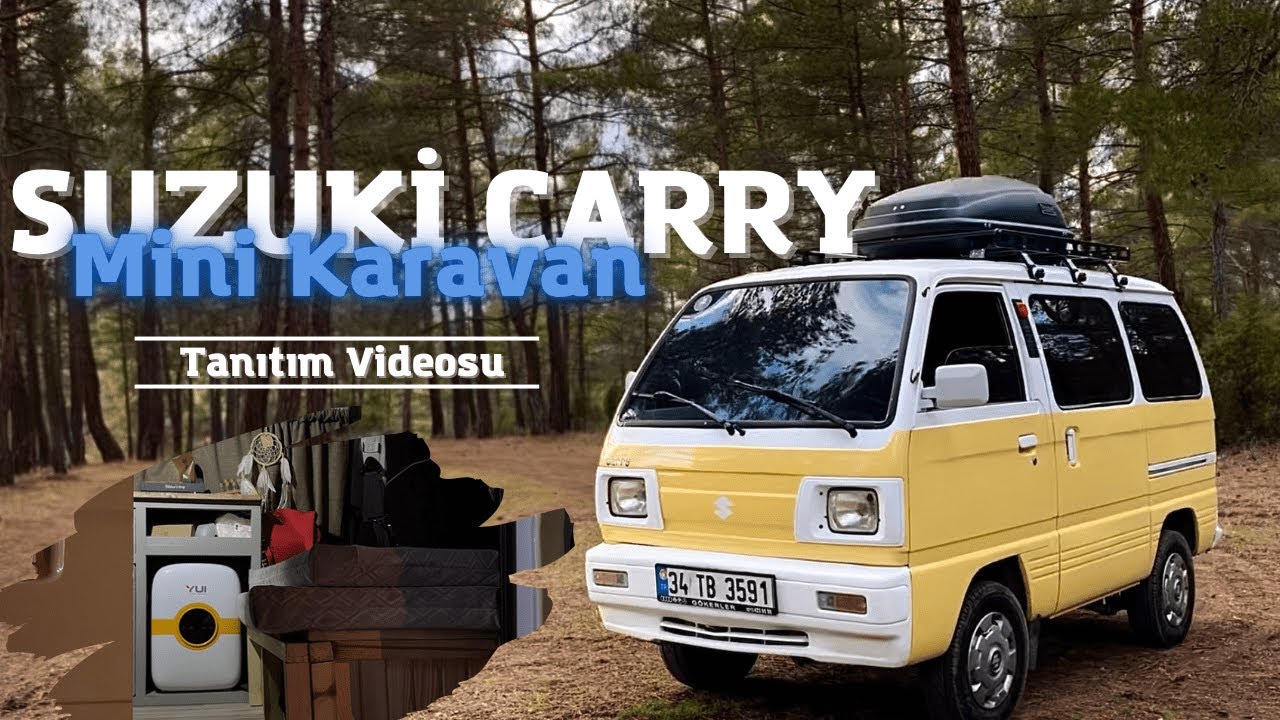 Suzuki Carry // Mini Karavan Tanıtım // TinyVan Tour