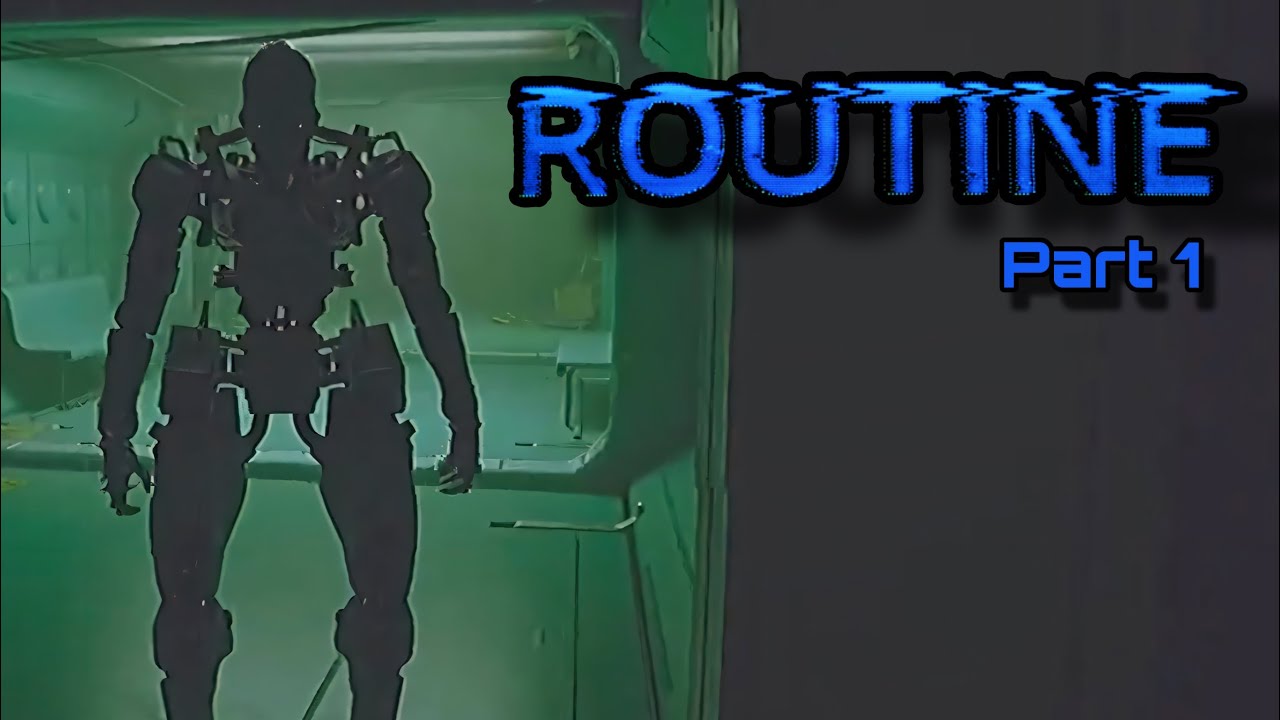 Security Robots Trying To Catch Me ! - Routine ( Part 1)
